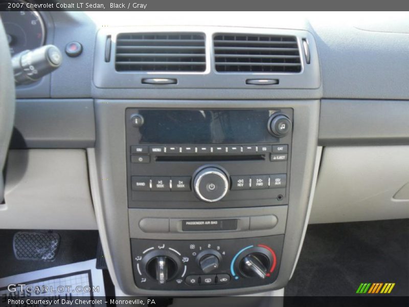 Black / Gray 2007 Chevrolet Cobalt LT Sedan