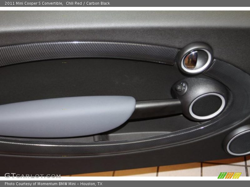 Chili Red / Carbon Black 2011 Mini Cooper S Convertible