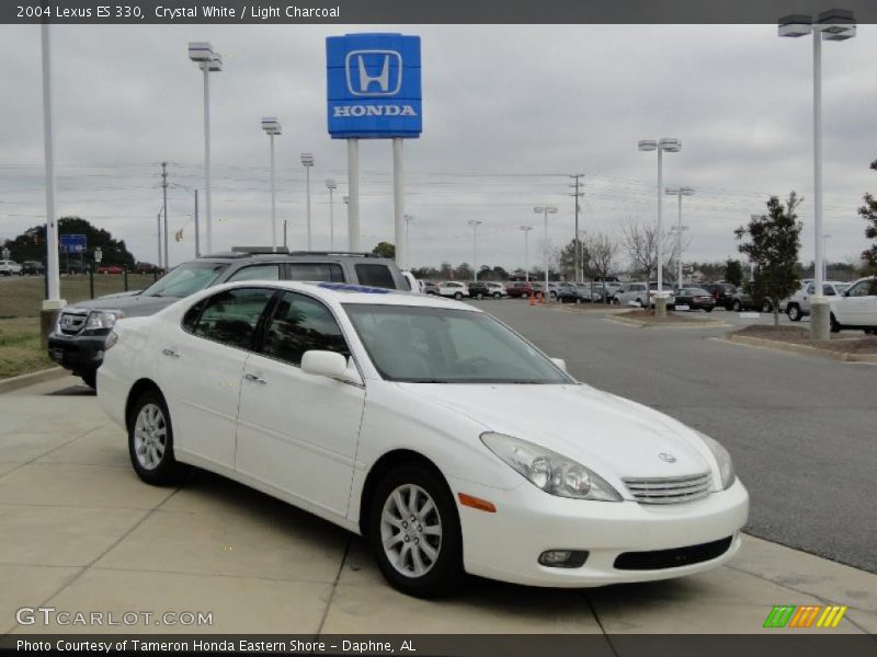 Crystal White / Light Charcoal 2004 Lexus ES 330