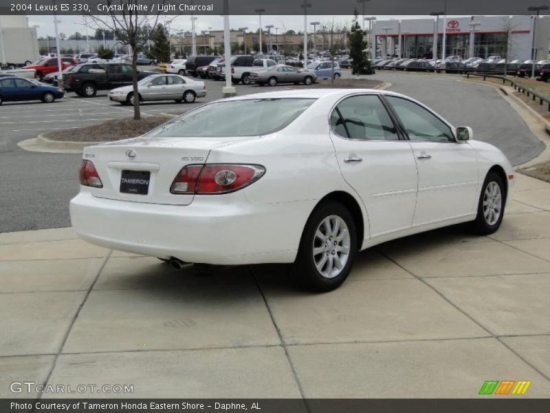 Crystal White / Light Charcoal 2004 Lexus ES 330
