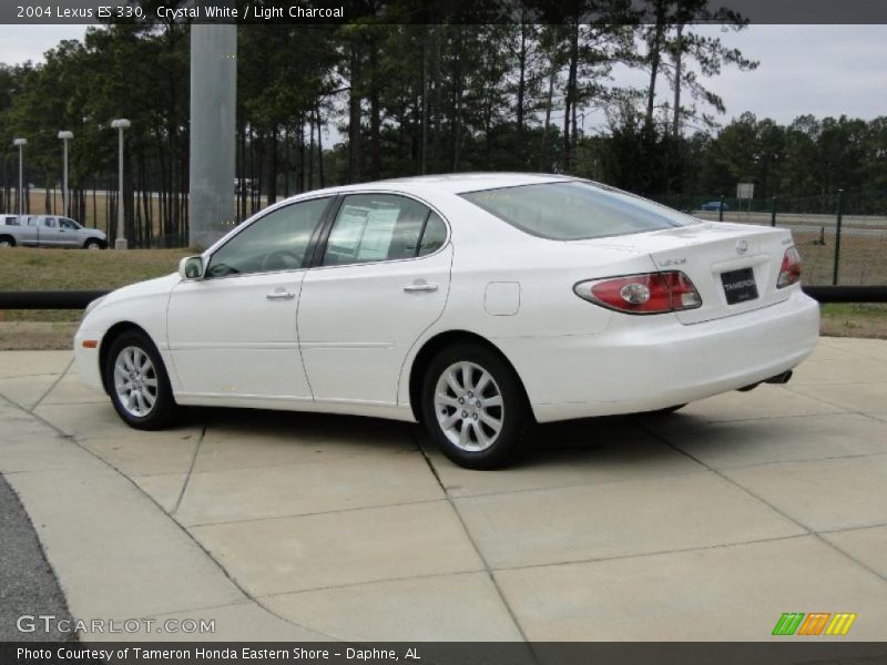 Crystal White / Light Charcoal 2004 Lexus ES 330