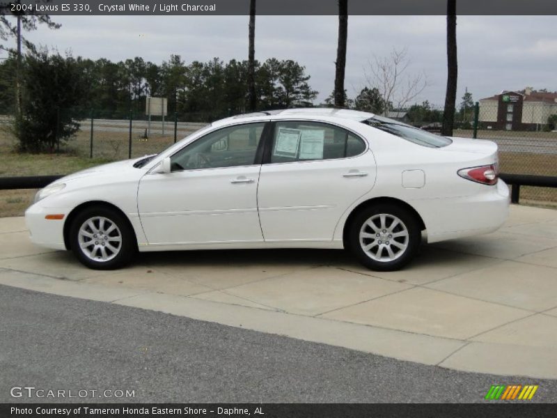 Crystal White / Light Charcoal 2004 Lexus ES 330