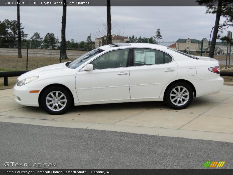 Crystal White / Light Charcoal 2004 Lexus ES 330