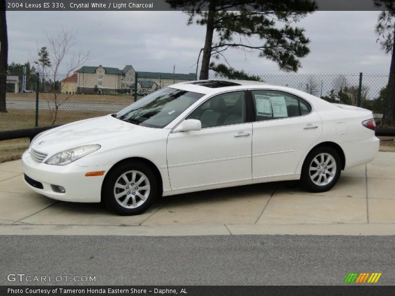Crystal White / Light Charcoal 2004 Lexus ES 330
