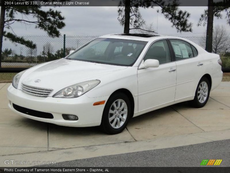 Crystal White / Light Charcoal 2004 Lexus ES 330