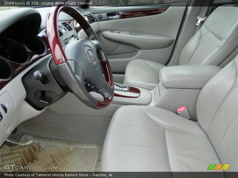 Crystal White / Light Charcoal 2004 Lexus ES 330