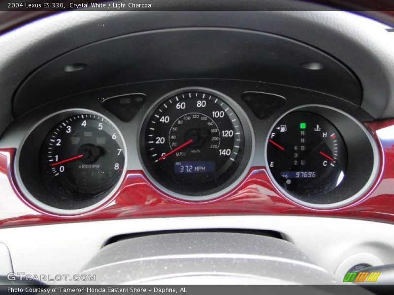 Crystal White / Light Charcoal 2004 Lexus ES 330