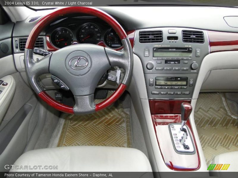 Crystal White / Light Charcoal 2004 Lexus ES 330