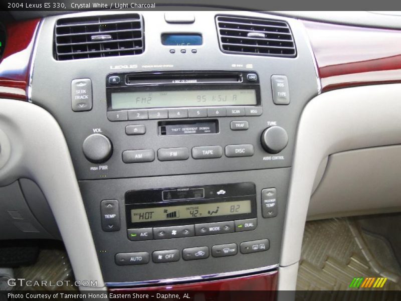Crystal White / Light Charcoal 2004 Lexus ES 330