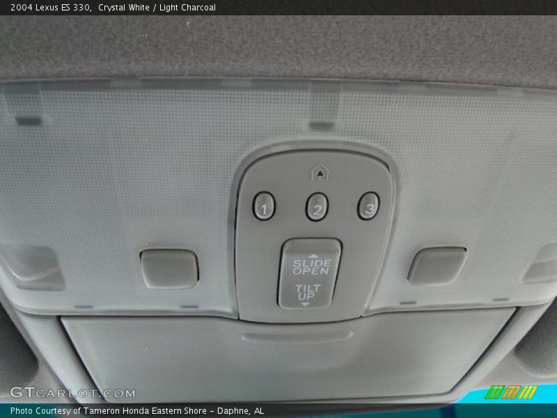 Crystal White / Light Charcoal 2004 Lexus ES 330