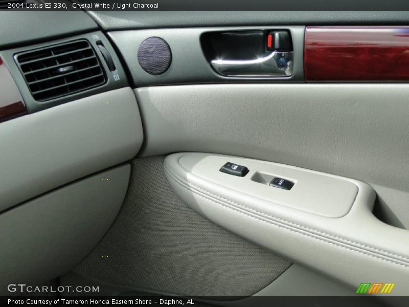 Crystal White / Light Charcoal 2004 Lexus ES 330