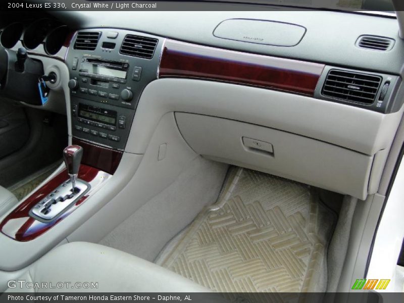 Crystal White / Light Charcoal 2004 Lexus ES 330