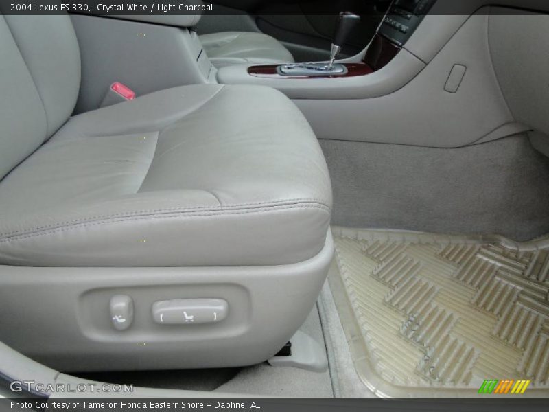 Crystal White / Light Charcoal 2004 Lexus ES 330