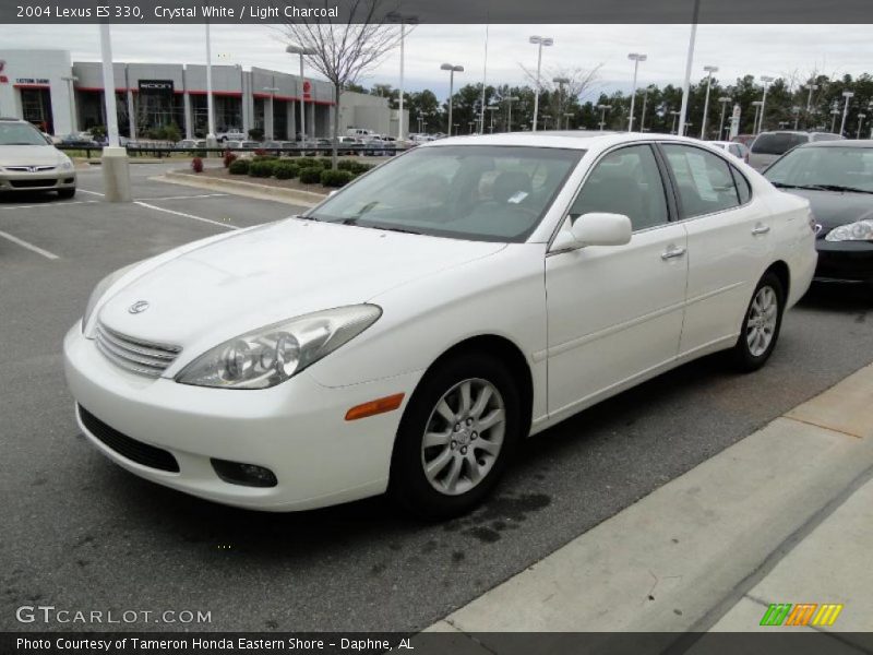 Crystal White / Light Charcoal 2004 Lexus ES 330