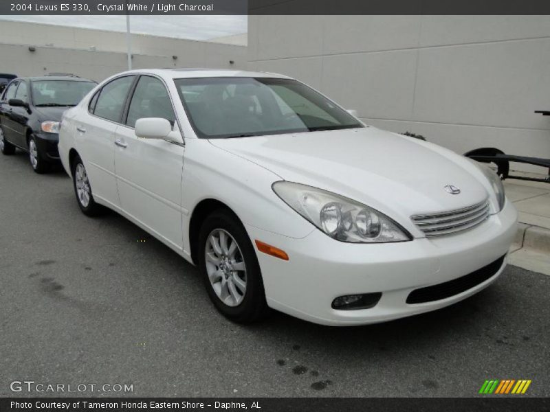 Crystal White / Light Charcoal 2004 Lexus ES 330