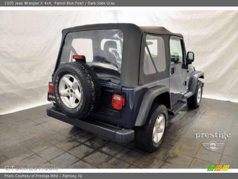 Patriot Blue Pearl / Dark Slate Gray 2005 Jeep Wrangler X 4x4