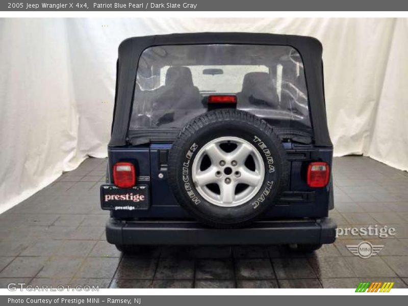 Patriot Blue Pearl / Dark Slate Gray 2005 Jeep Wrangler X 4x4