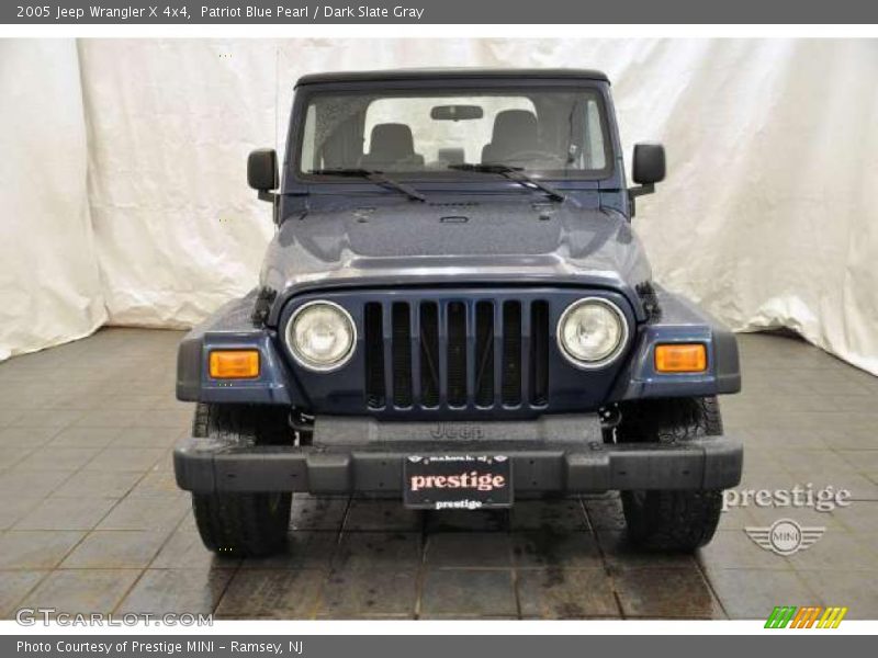 Patriot Blue Pearl / Dark Slate Gray 2005 Jeep Wrangler X 4x4