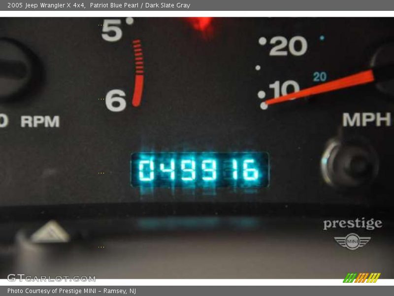 Patriot Blue Pearl / Dark Slate Gray 2005 Jeep Wrangler X 4x4