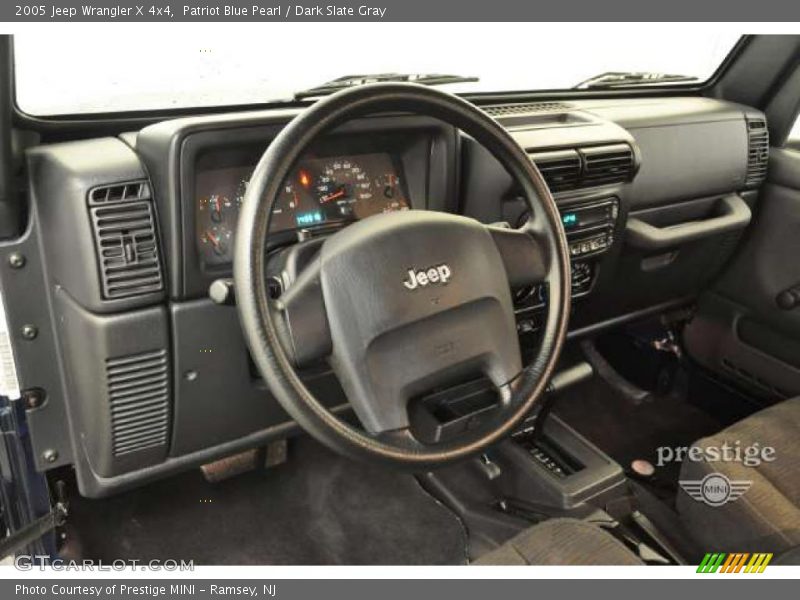 Patriot Blue Pearl / Dark Slate Gray 2005 Jeep Wrangler X 4x4