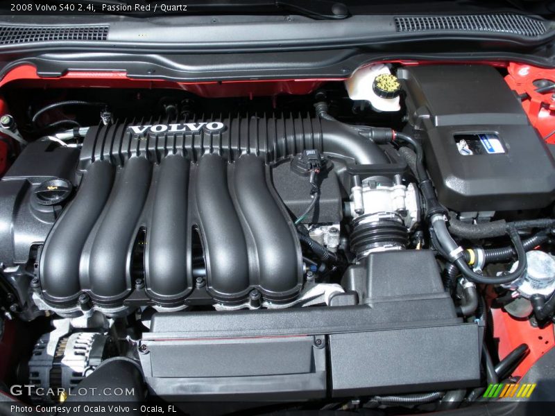Passion Red / Quartz 2008 Volvo S40 2.4i