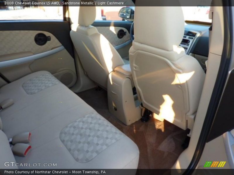 Sandstone Metallic / Light Cashmere 2008 Chevrolet Equinox LS AWD