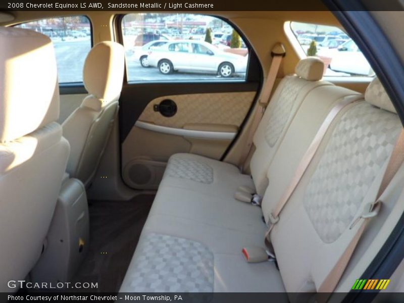 Sandstone Metallic / Light Cashmere 2008 Chevrolet Equinox LS AWD