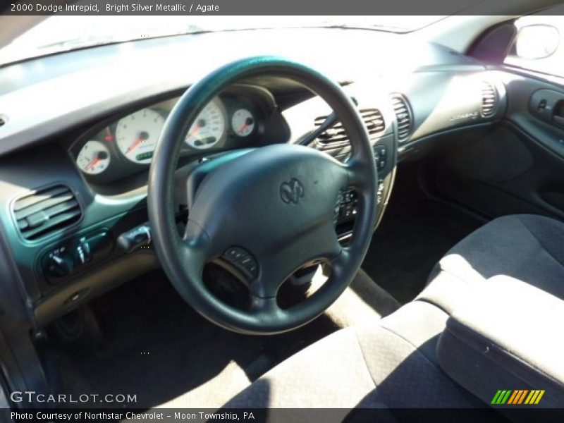 Bright Silver Metallic / Agate 2000 Dodge Intrepid