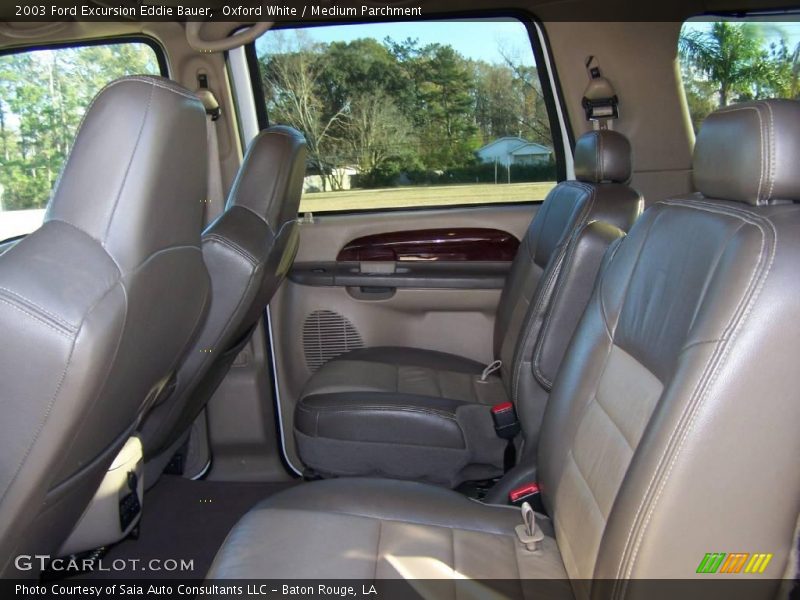 Oxford White / Medium Parchment 2003 Ford Excursion Eddie Bauer