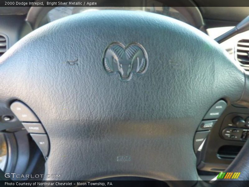 Bright Silver Metallic / Agate 2000 Dodge Intrepid