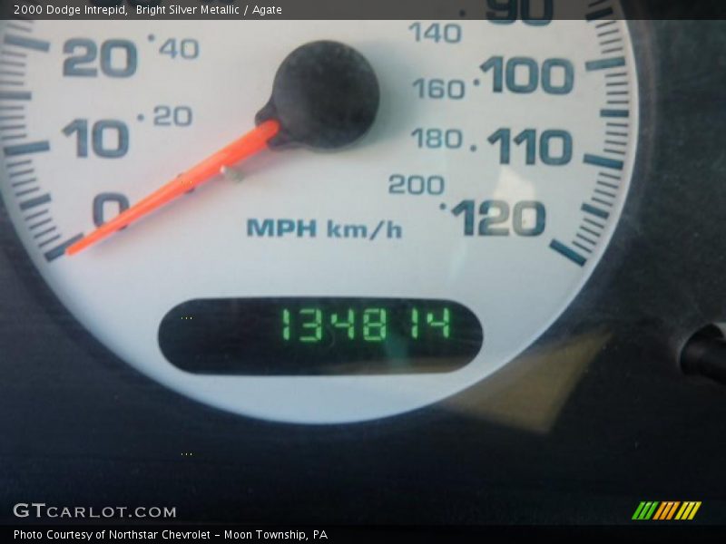 Bright Silver Metallic / Agate 2000 Dodge Intrepid