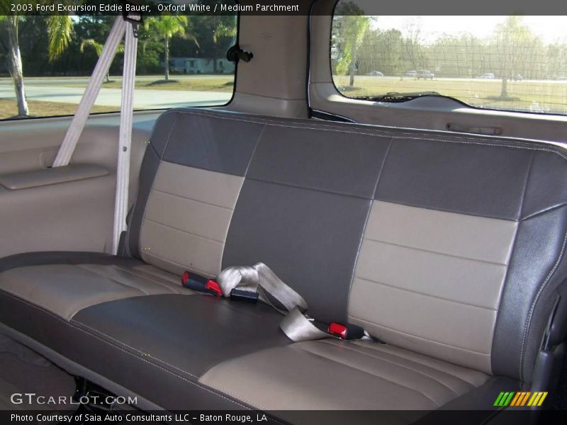 Oxford White / Medium Parchment 2003 Ford Excursion Eddie Bauer