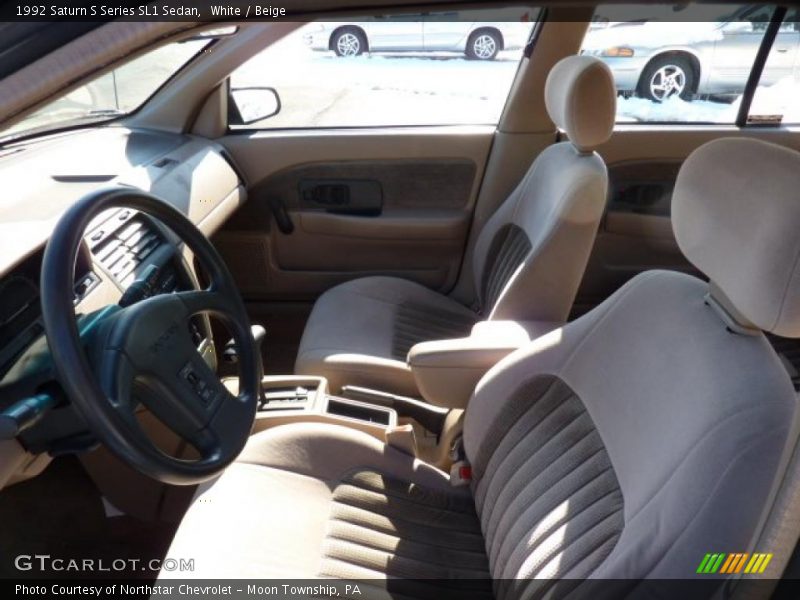  1992 S Series SL1 Sedan Beige Interior