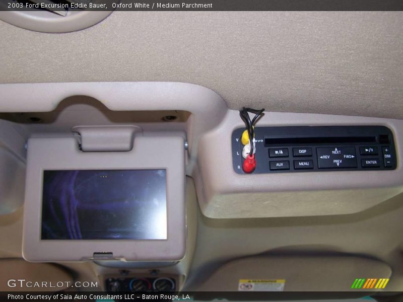 Oxford White / Medium Parchment 2003 Ford Excursion Eddie Bauer