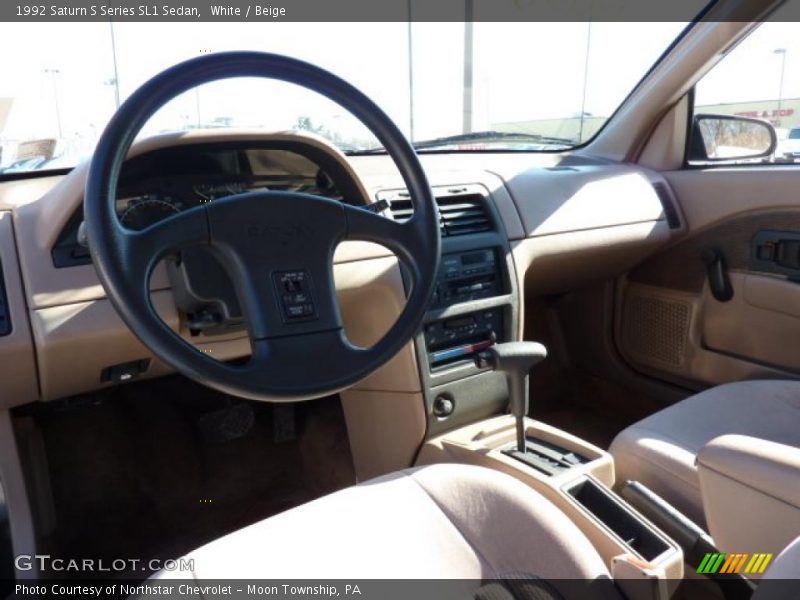 Beige Interior - 1992 S Series SL1 Sedan 