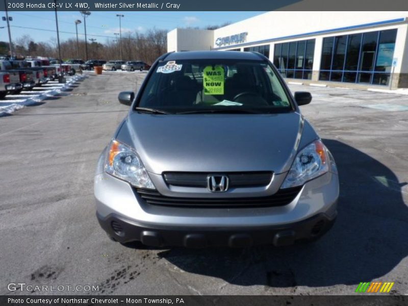 Whistler Silver Metallic / Gray 2008 Honda CR-V LX 4WD