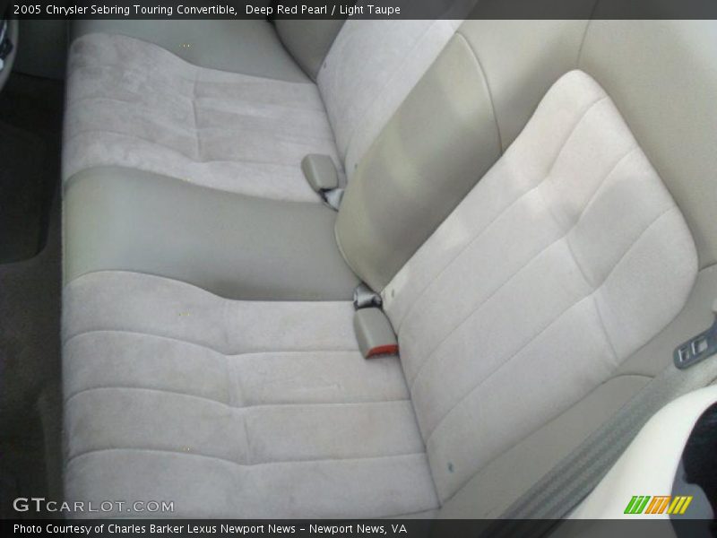 Deep Red Pearl / Light Taupe 2005 Chrysler Sebring Touring Convertible
