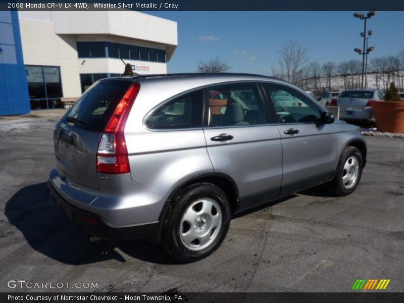 Whistler Silver Metallic / Gray 2008 Honda CR-V LX 4WD