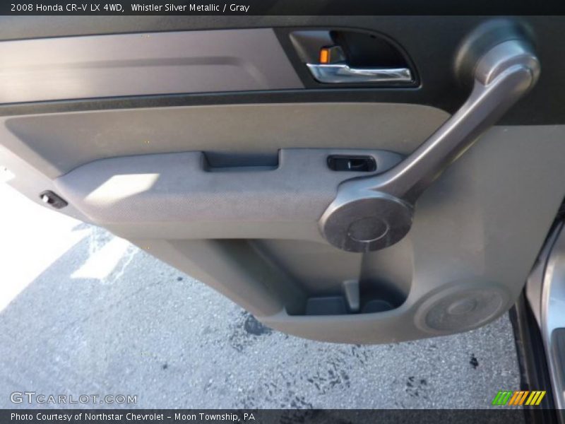 Whistler Silver Metallic / Gray 2008 Honda CR-V LX 4WD