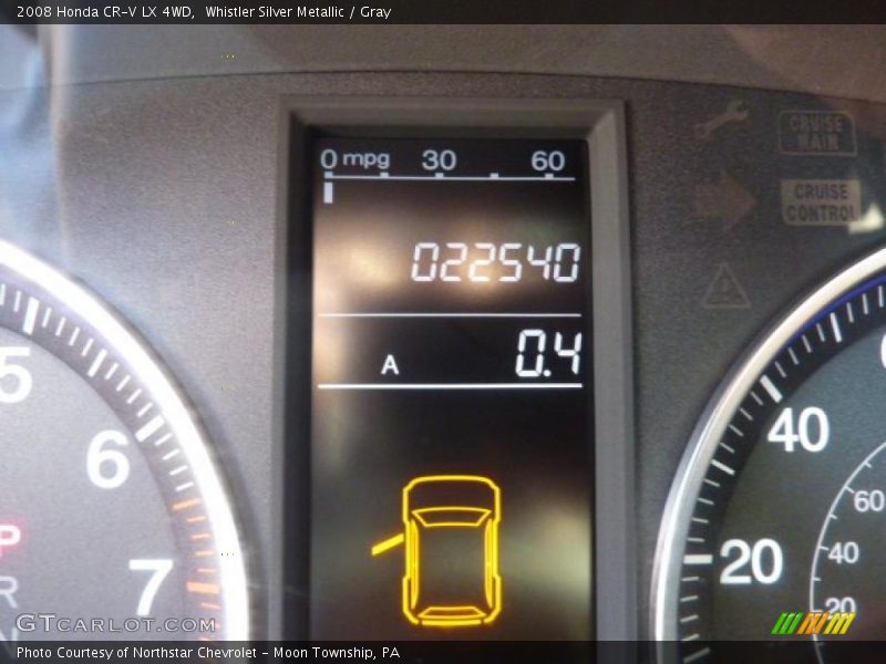 Whistler Silver Metallic / Gray 2008 Honda CR-V LX 4WD