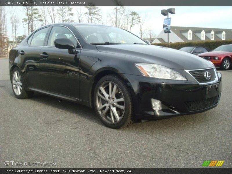 Obsidian Black / Cashmere 2007 Lexus IS 350