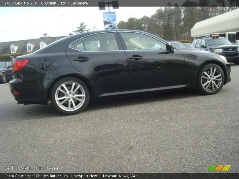Obsidian Black / Cashmere 2007 Lexus IS 350