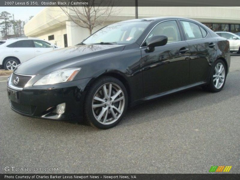 Obsidian Black / Cashmere 2007 Lexus IS 350