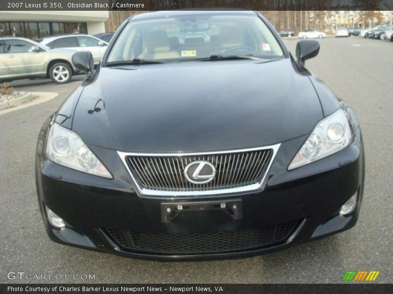 Obsidian Black / Cashmere 2007 Lexus IS 350