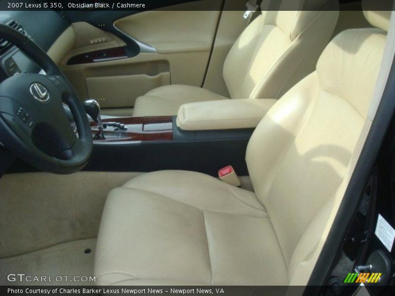 Obsidian Black / Cashmere 2007 Lexus IS 350