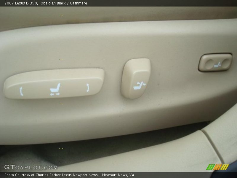 Obsidian Black / Cashmere 2007 Lexus IS 350