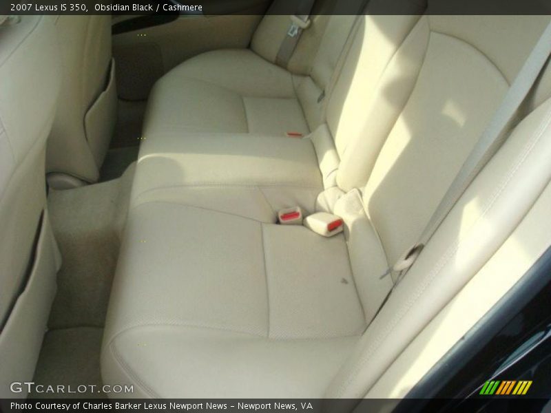 Obsidian Black / Cashmere 2007 Lexus IS 350