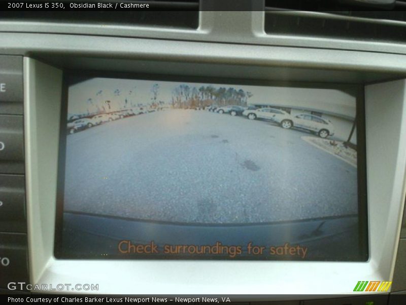 Obsidian Black / Cashmere 2007 Lexus IS 350