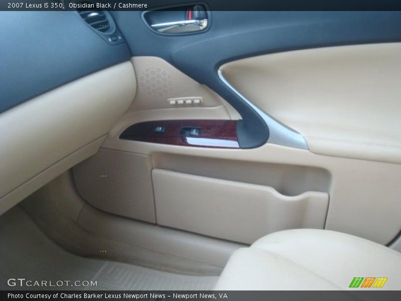 Obsidian Black / Cashmere 2007 Lexus IS 350
