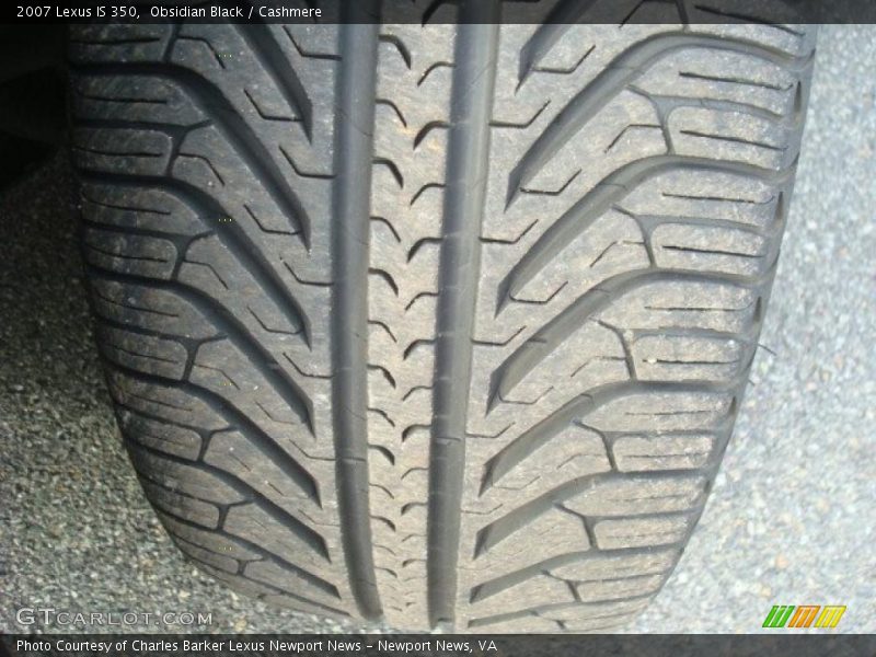 Obsidian Black / Cashmere 2007 Lexus IS 350